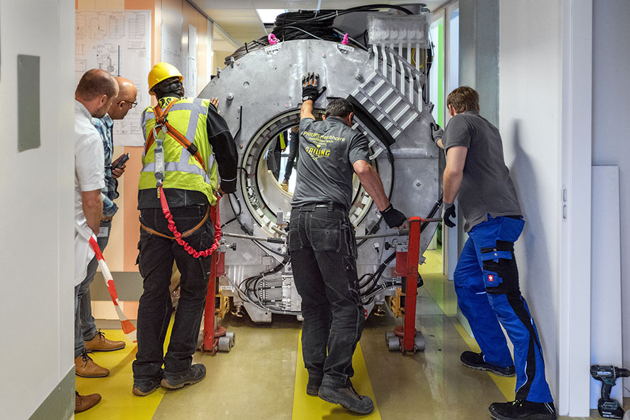 MZH: ontwerp elektrotechnische aansluitingen voor de nieuwe MRI scanner 